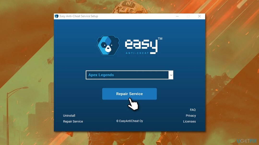 Восстановление Easy AntiCheat