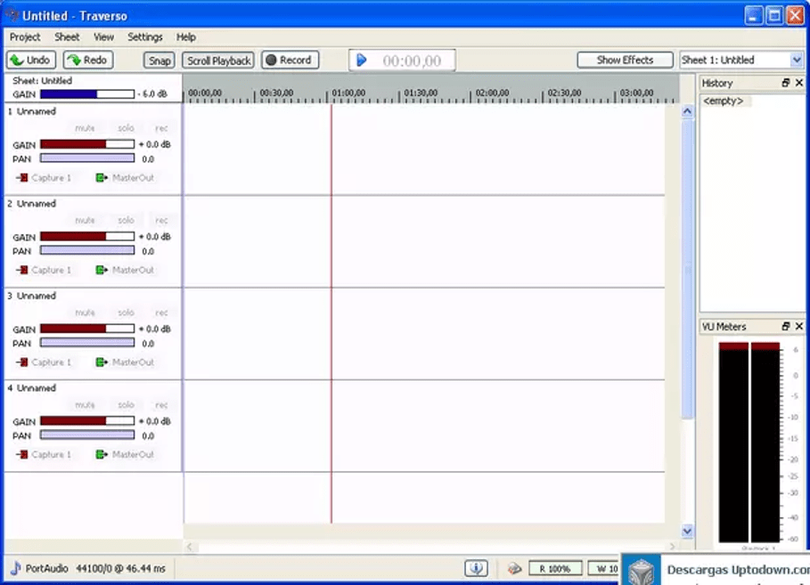 Labākā audio ierakstīšanas programmatūra — Traverso