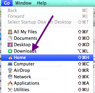 Finder Go Home