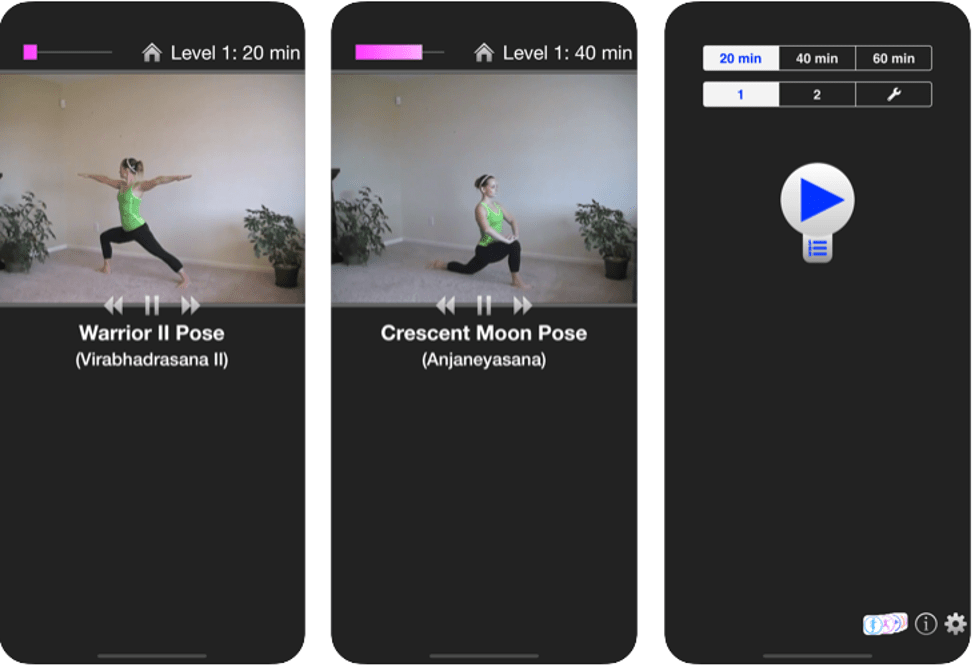 Simply Yoga - Android 및 iOS용 무료 요가 앱 