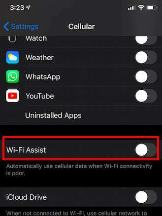 Wi-Fi יורד לאחר תיקון עדכון iOS 13