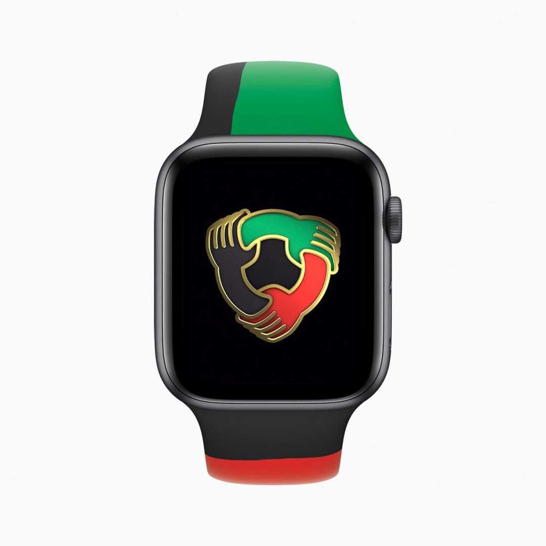 Siyah Tarih Ayı Apple Watch