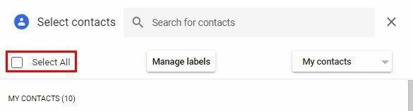 Comment ajouter divers contacts Gmail