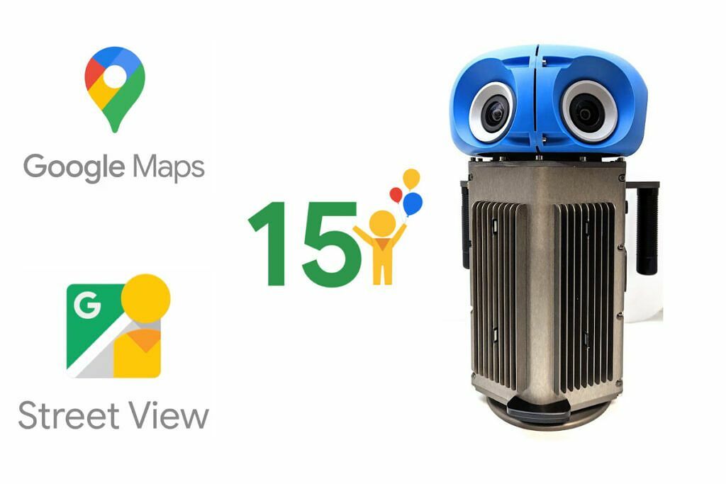 15. výročie Google Street View s novým fotoaparátom 