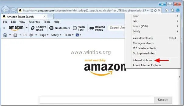 verwijder-amazon-browser-bar