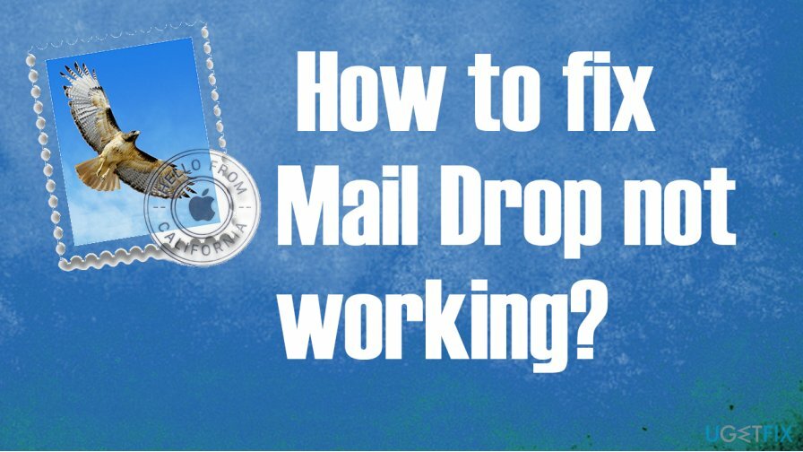 Mail Drop virker ikke problem