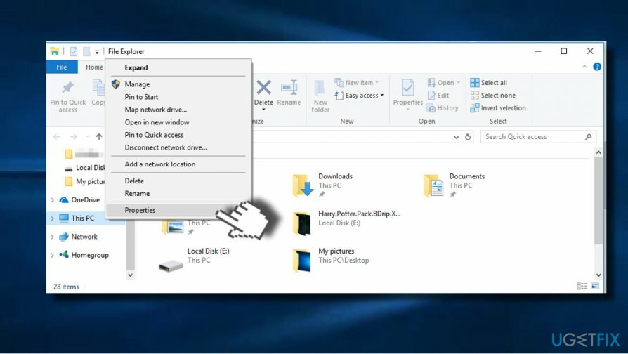 Deschideți File Explorer