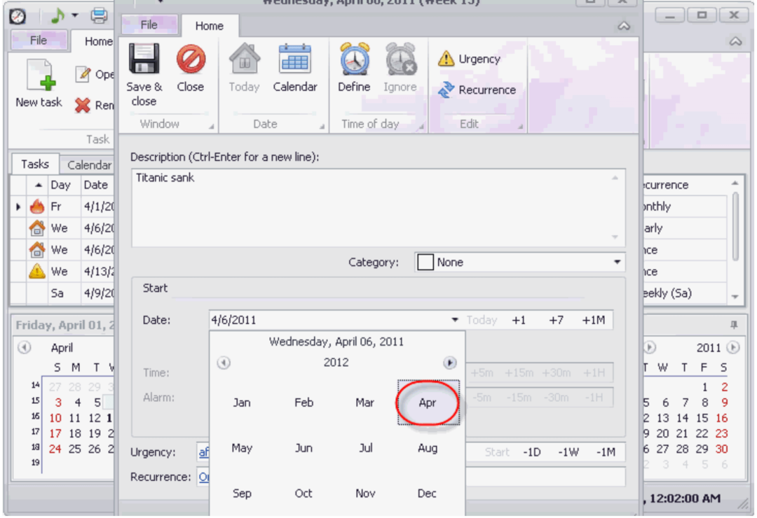 Desktop Reminder - Bästa Task Schedule Manager-programvaran
