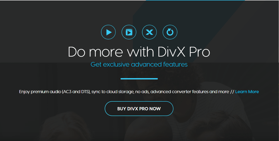 Καλύτερες συσκευές αναπαραγωγής πολυμέσων για Windows - DivX Player