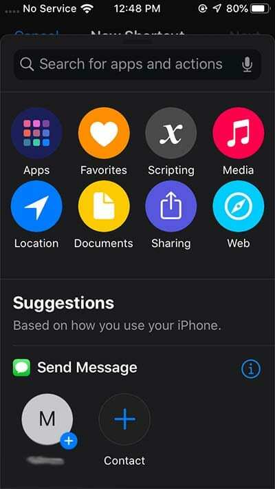 iOS 13-Funktionen - Verknüpfungen