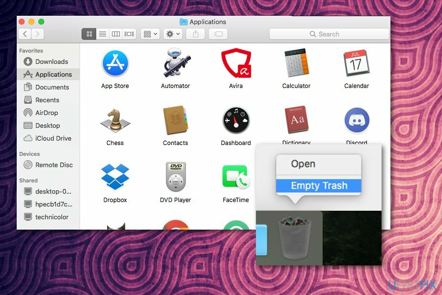  Oprava XAMPP na Mac OS X prostřednictvím aplikací