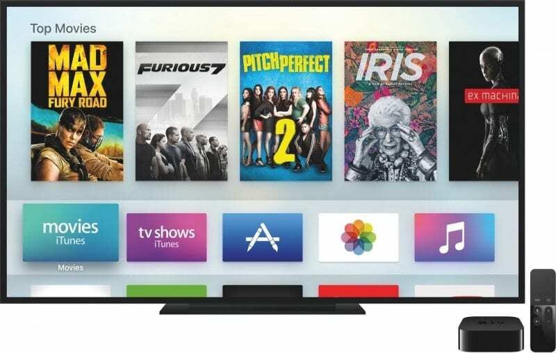 Apple TV-Benutzeroberfläche