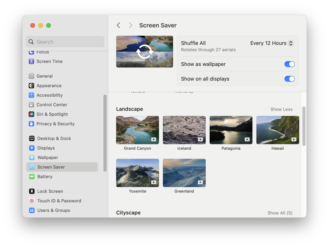 Cara Menggunakan Screen Saver di macOS Sonoma - 3