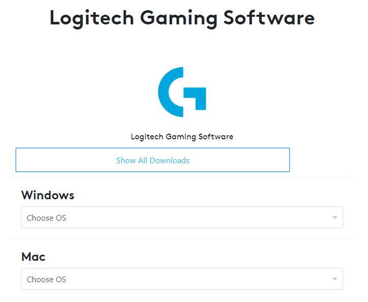 Software de juegos Logitech