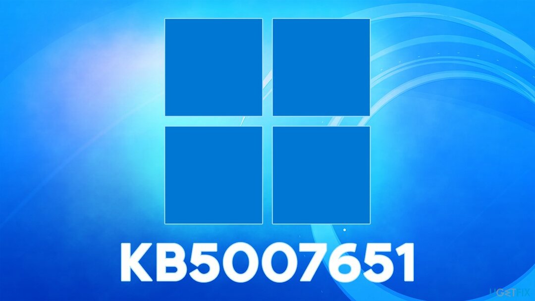 כיצד לתקן KB5007651 נכשל בהתקנה ב-Windows?