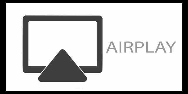 אייקון AirPlay חסר מ-iPad, iPhone או iPod touch; לתקן