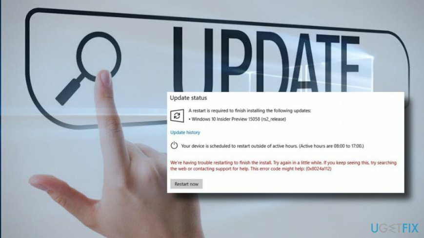 Грешка 0к8024а112 оштећује процес Виндовс Упдате