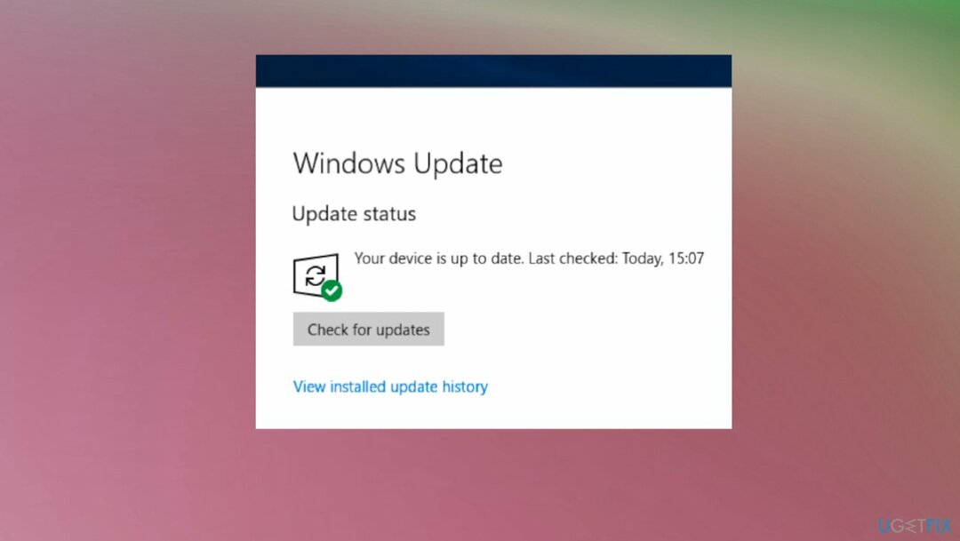 Actualizarea sistemului de operare Windows