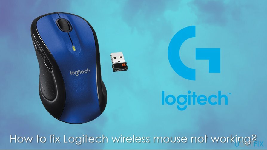 Logitech 무선 마우스가 작동하지 않는 문제를 해결하는 방법은 무엇입니까?