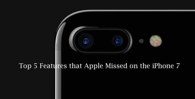 Funkcje, których Apple nie zauważył w iPhonie 7