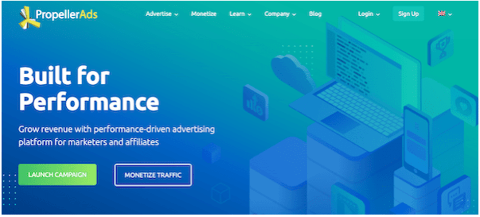 Propeller Ads – najboljši založnik oglasov