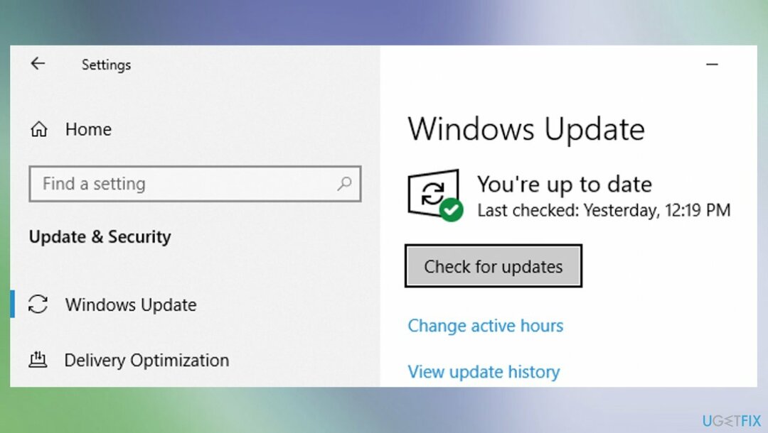 Windows OS naujinimas