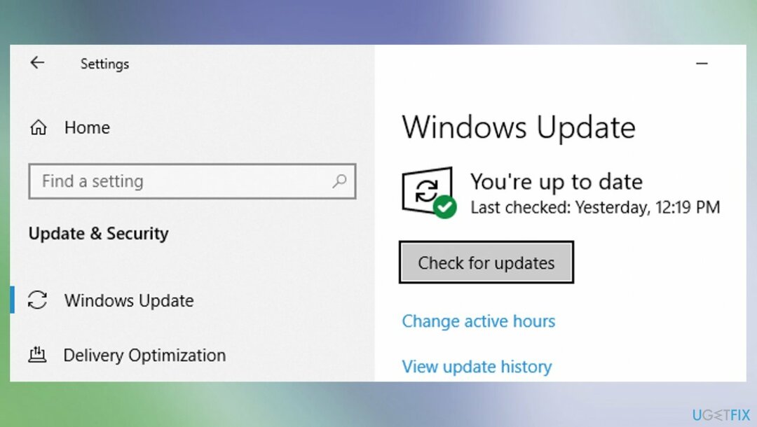 Windows-Betriebssystem-Update