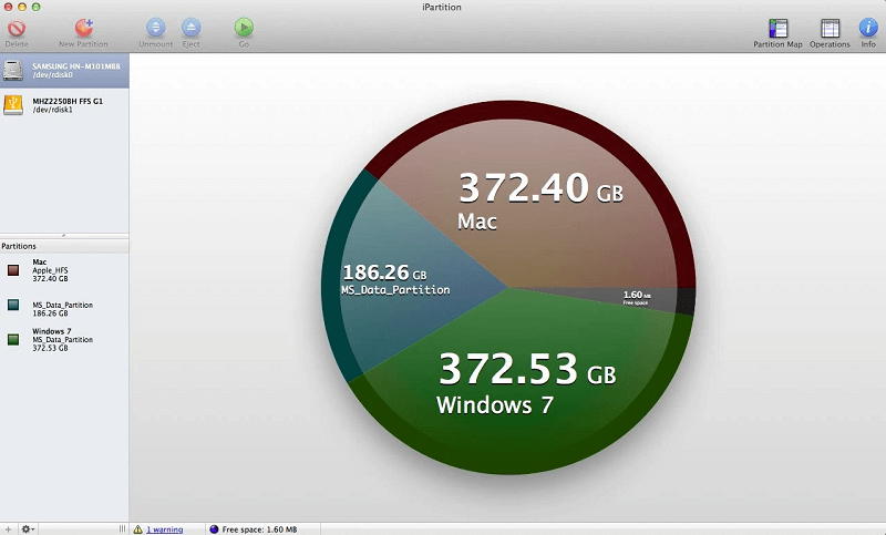 iPartition für Mac