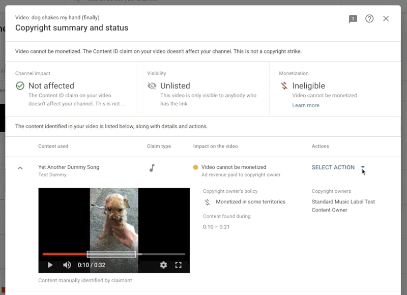 Assisted Trim-functie op YouTube
