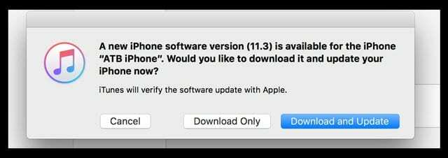 Feil oppstod ved installasjon av iOS 11 på iPhone eller iPad, hvordan fikse