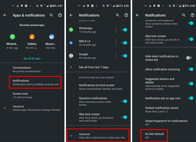 Zugriff stört Android nicht