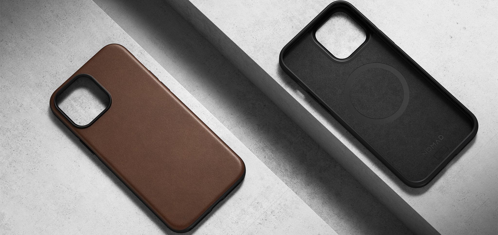 أفضل حالات iPhone 13 حالة Nomad Modern Leather Case