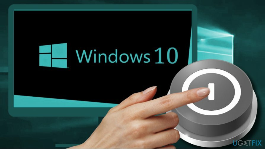 Windows 10 ei lülitu välja