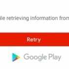 Google Play muusika viga serverist teabe hankimisel