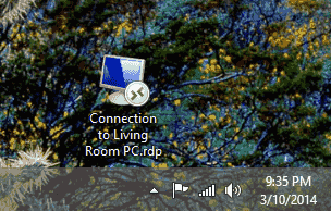 Значок RDP на робочому столі