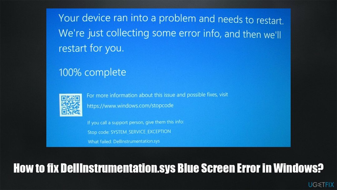 Kuinka korjata DellInstrumentation.sys Blue Screen -virhe Windowsissa?