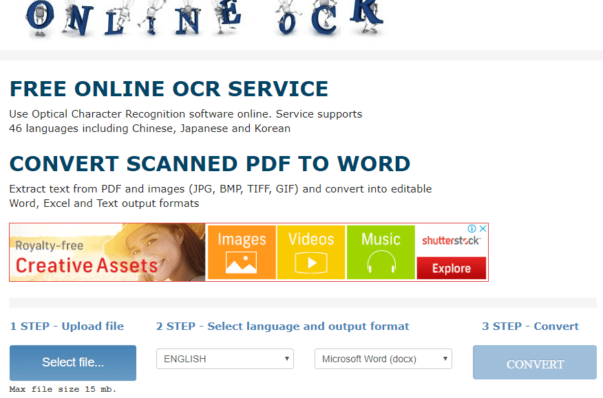 Använd-OCR-programvara