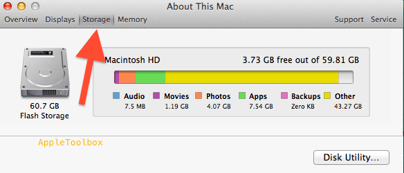 Твърд диск на Mac