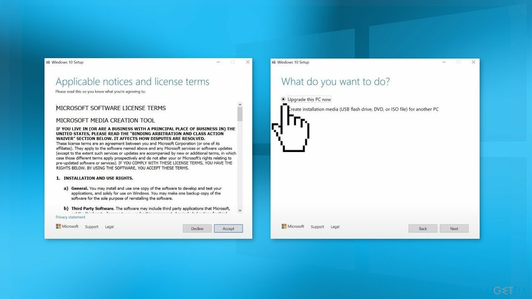 Usar medios de instalación de Windows