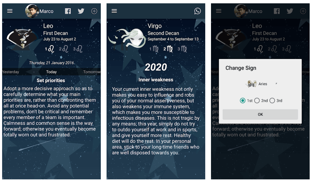 Mein Horoskop - Die besten Horoskop-Apps für Android und iOS