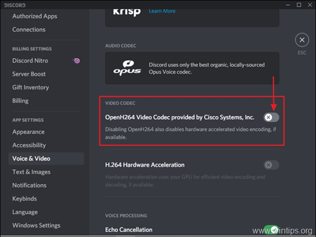 reparere sort skærm discord