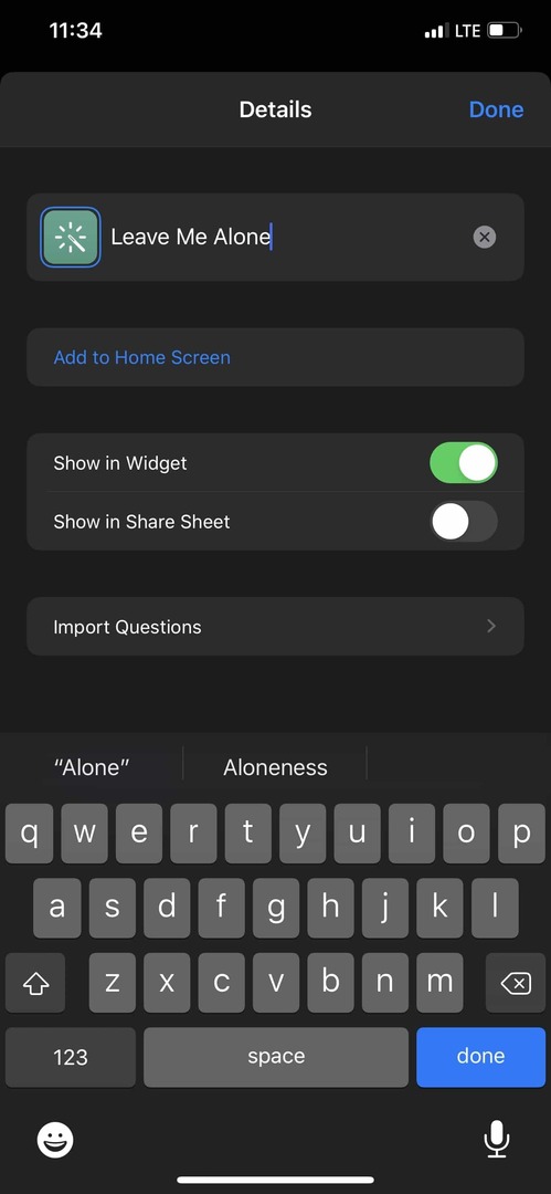 AirPods Pro Shortcuts ANC End
