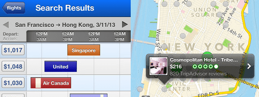 Hipmunk Flight & Hotel Search