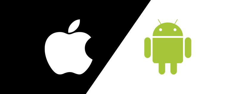 Pārskats par Android vs iOS