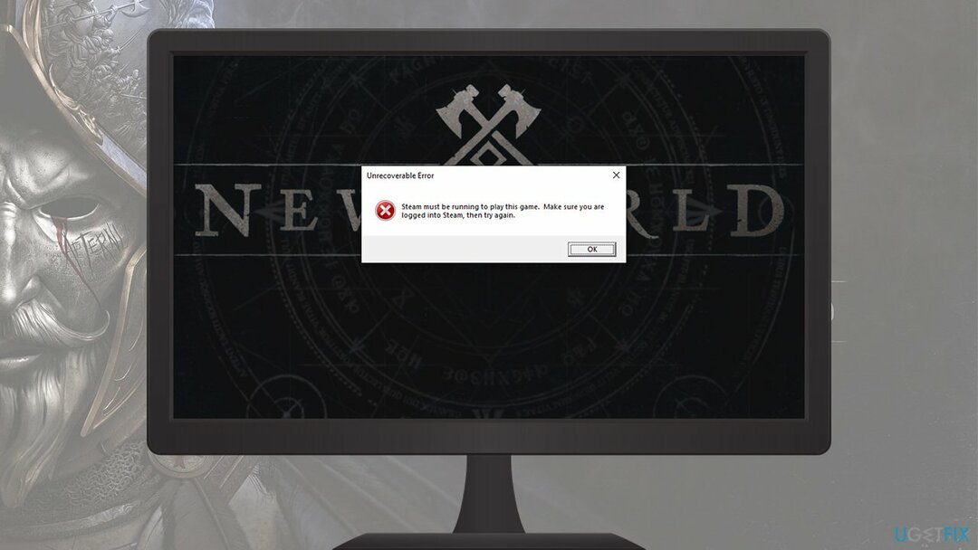 วิธีแก้ไข Unable to start the game: Unrecoverable Error in New World?