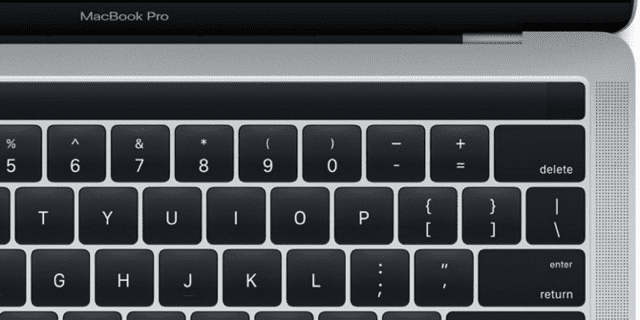 MacBook Pro klaviatūra