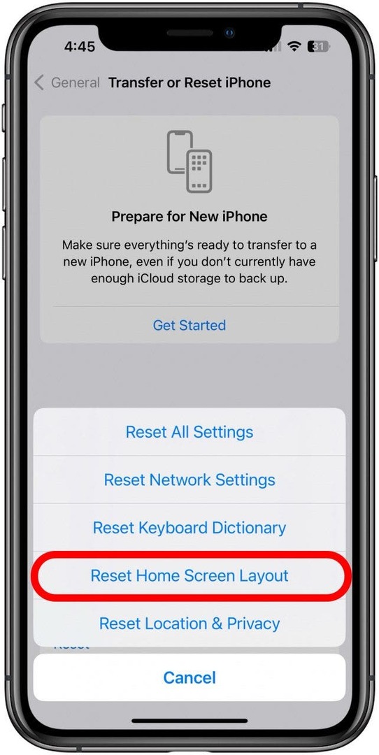 Alkalmazások ábécé rendezése iPhone-on