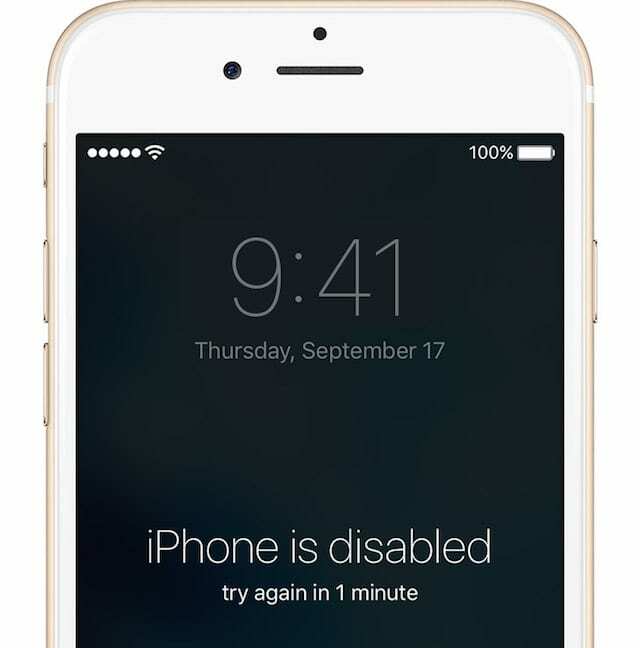 Zaporka za iPhone je potrebna nakon ažuriranja iOS-a, popravi