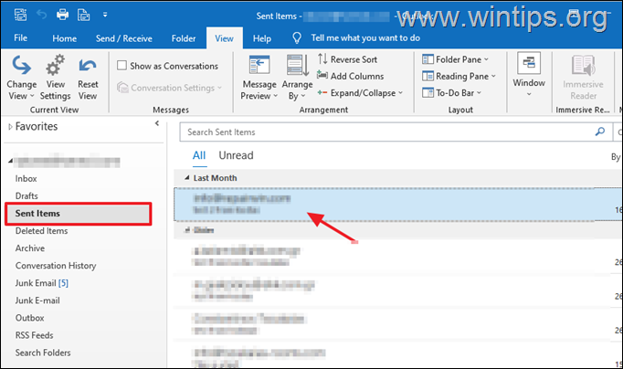 Cara Mengingat Email di Outlook.