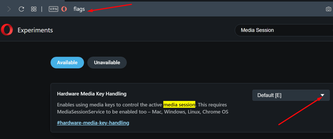 opera onemogućuje hardversko rukovanje medijskim ključevima